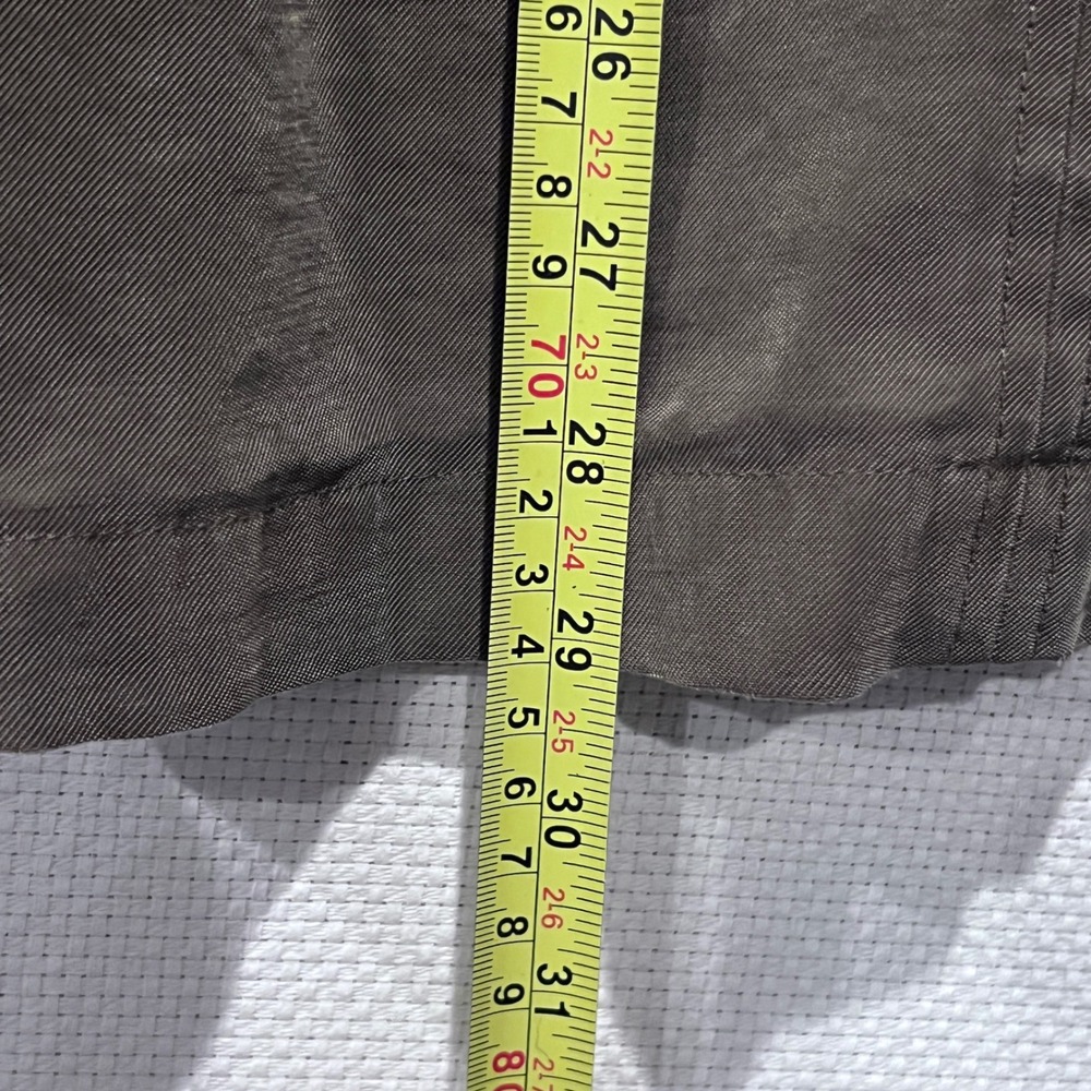Old Navy Womens Olive Green Button Front Midi‎ Skirt with Pockets Size L - Picture 5 of 10